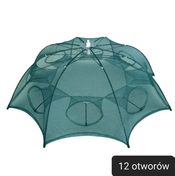 Podrywka pułapka na ryby siatka 12 otworów