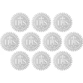 scrapki-papierowe-hostia-ihs-srebrne-3-cm-10-szt