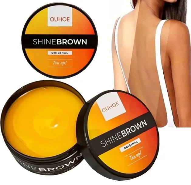 SHINE BROWN KREM PRZYŚPIESZAJĄCY OPALANIE 50g.