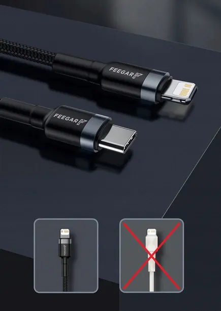 feegar-kabel-usb-c-lightning-do-iphone-ipad-pd-20w-konstrukcja-oplot