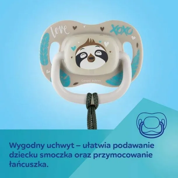 smoczek-sil-sym-6-18m-lama-stan-nowy