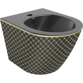 mexen-lena-bidet-wiszacy-czarny-mat-zloty-wzor-kratka-35224879