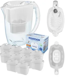 bialy-dzbanek-filtrujacy-aquaphor-28l-10-x-wklad-filtr-maxfor