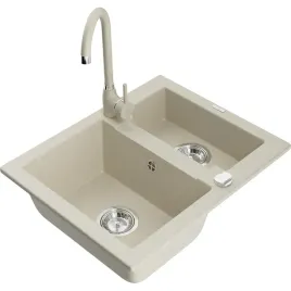 mexen-carlos-zlewozmywak-granitowy-15-komorowy-z-bateria-kuchenna-bezowy