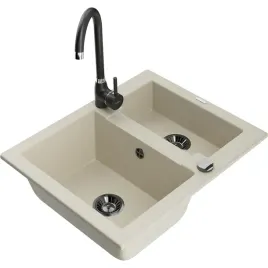 mexen-carlos-zlewozmywak-granitowy-15-komorowy-z-bateria-kuchenna-bezowy