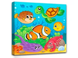 canvas-baby-40x40-rybki-obraz
