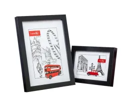 ramka-japan-21x30-szklo-czarna