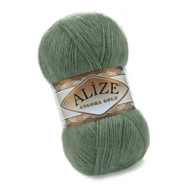 Włóczka Alize Angora Gold - 180 C.Zielony