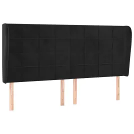 wezglowie-lozka-aksamit-czarne-203x23x118-cm
