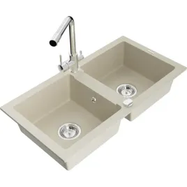 mexen-mario-zlewozmywak-granitowy-2-komorowy-z-bateria-kuchenna-bezowy