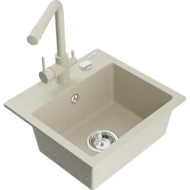 mexen-milo-zlewozmywak-granitowy-1-komorowy-z-bateria-kuchenna-bezowy