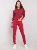 legginsy-basic-bordowe-rozmiar-l-stan-nowy