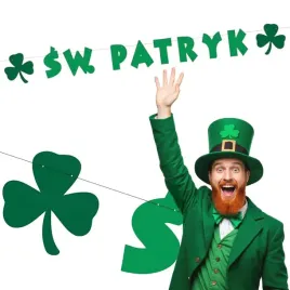 baner-sw-patryk-z-koniczynka-zielony-22-m