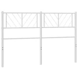 wezglowie-lozka-metalowe-biale-125x3x90-cm