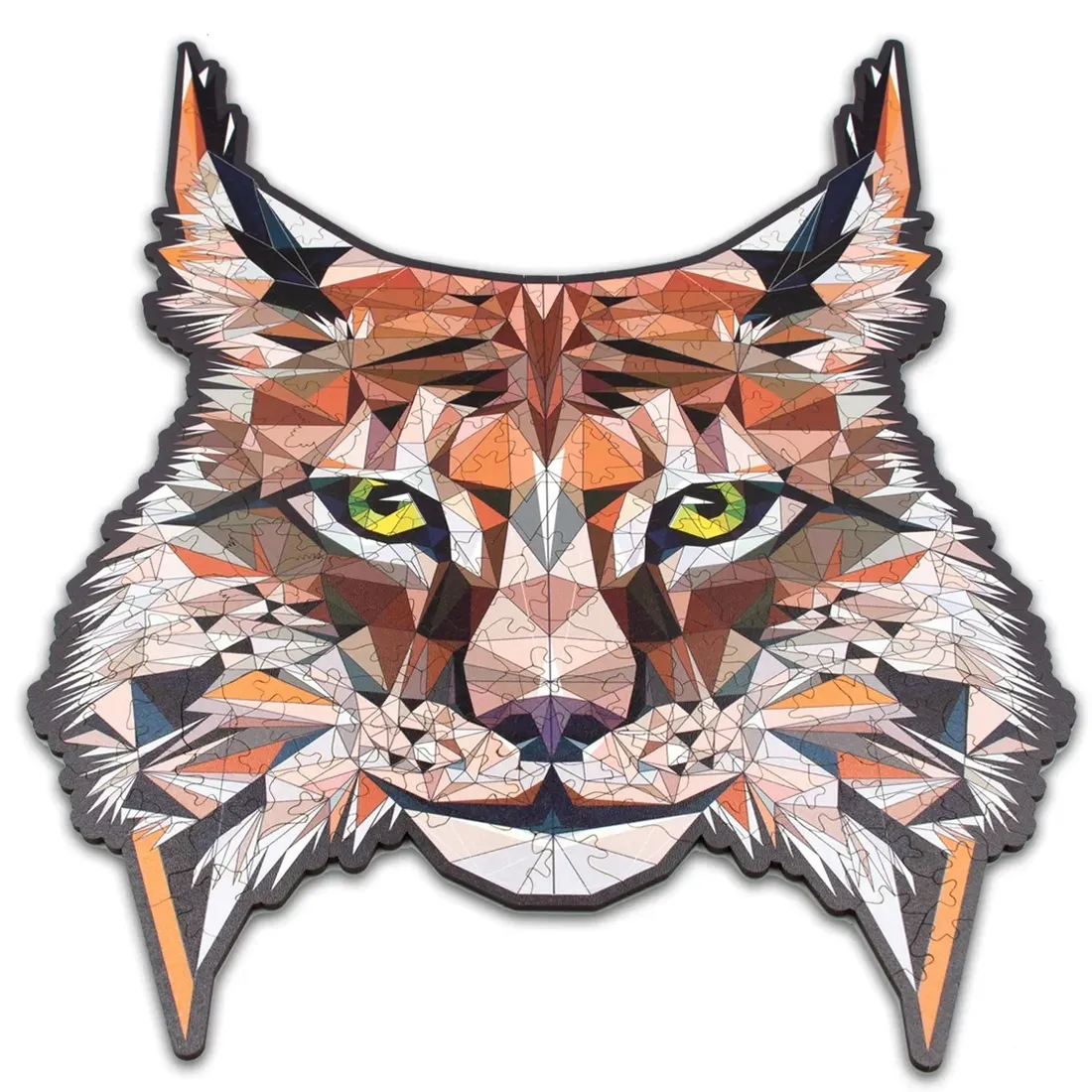 puzzle-drewniane-rys-discreet-lynx-a4