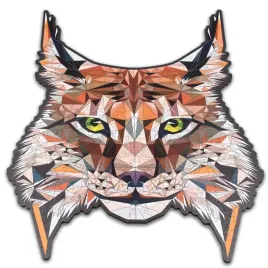 puzzle-drewniane-rys-discreet-lynx-a3