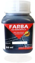 renowacja-skory-tapicerki-farba-lakier-bialy-30ml