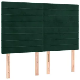 wezglowki-aksamitne-144x5x118-128-cm-ciemnozielone