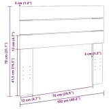 zaglowek-100-cm-drewno-lite-dab-stan-nowy-szerokosc-mebla-3-cm