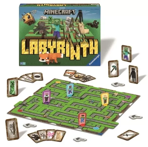 labyrinth-ravensburger-minecraft-labirynt-stan-nowy