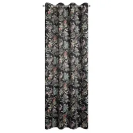 zaslona-na-przelotkach-welwetowa-w-kwiaty-becky-140x250-czarna-zielona