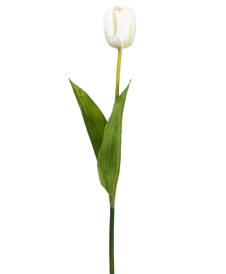 sztuczne-kwiaty-tulipan-kremowy-galazka-dekoracyjna-do-wiazanek-stan-nowy
