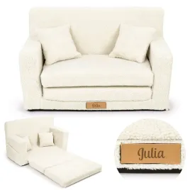 Zdjęcie produktu Kanapa rozkładana Mini SOFA dla dzieci Teddy IMIĘ GRAWER