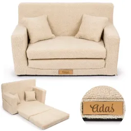 Zdjęcie produktu Kanapa rozkładana Mini SOFA dla dzieci IMIĘ GRAWER