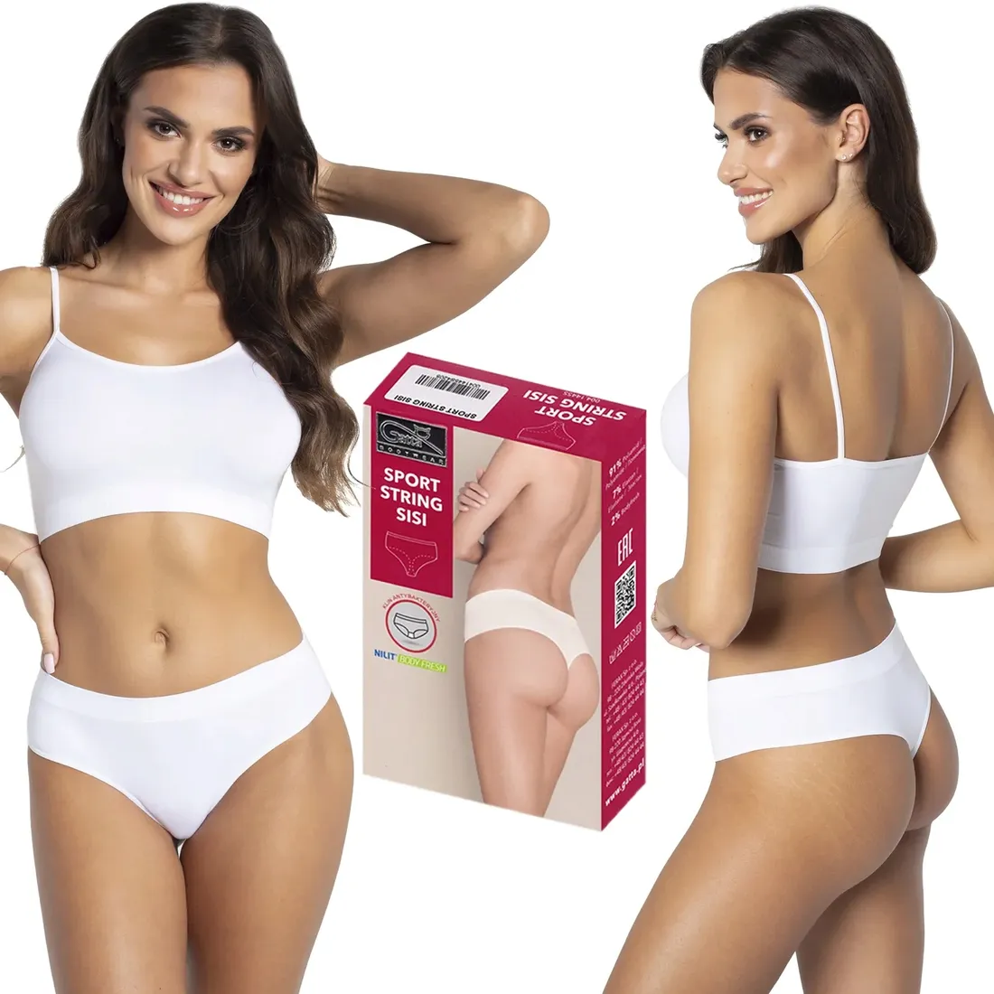 stringi-gatta-sisi-sport-string-biale-s-stan-nowy