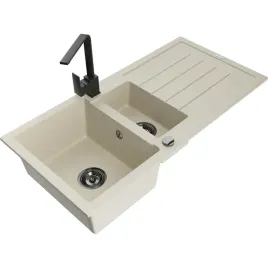 mexen-andres-zlewozmywak-granitowy-15-komorowy-z-bateria-kuchenna-bezowy