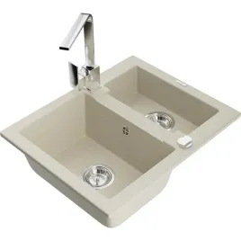 mexen-carlos-zlewozmywak-granitowy-15-komorowy-z-bateria-kuchenna-bezowy