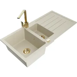 mexen-andres-zlewozmywak-granitowy-15-komorowy-z-bateria-kuchenna-bezowy