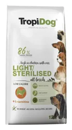 tropidog-premium-light-sterilised-12kg