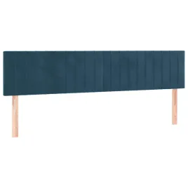 zaglowek-aksamitny-ciemnoniebieski-200x5x78-88-cm