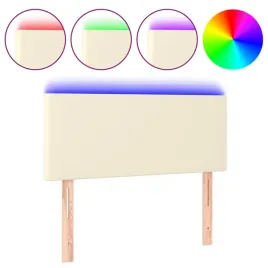 zaglowek-do-lozka-z-led-kremowy-100x5x78-88cm-sztuczna-skora