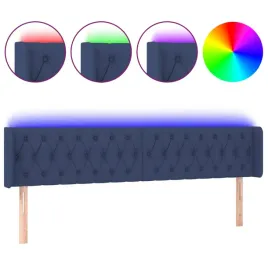zaglowek-do-lozka-z-led-niebieski-203x16x78-88-cm-tkanina