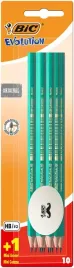 bic-evolution-10x-olowek-hb2-1x-mini-gumka