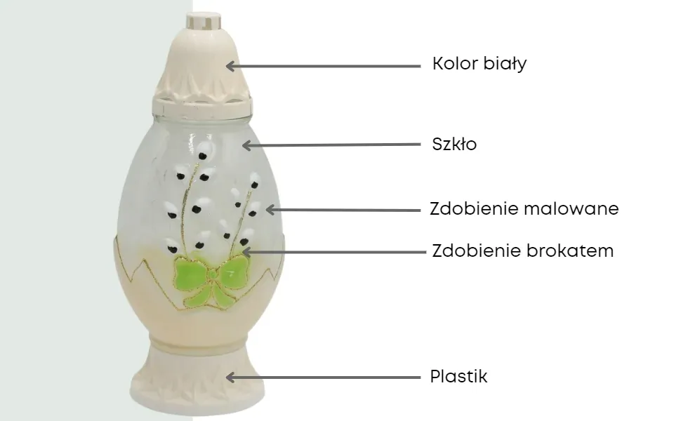 znicz-jajko-ecry-bazie-wielkanoc-zielona-kokardka-ls48