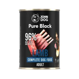mokra-karma-dla-psow-z-jagnieciny-john-dog-pure-black-400-g-dorosle-psy