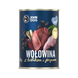 mokra-karma-dla-psow-szczeniakow-john-dog-berry-junior-krolik-wolowina-400g