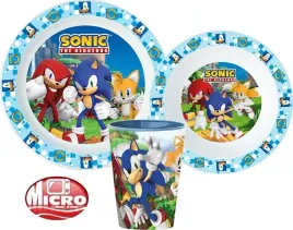sonic-zestaw-obiadowy-dzieciecy-3w1-kubek-talerze