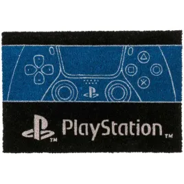 wycieraczka-playstation-5-czarno-niebieska-kemis-60-x-40-cm