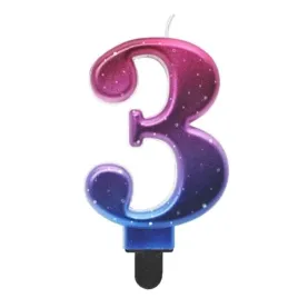 swieczka-na-tort-cyfra-3-kosmos-ombre-godan-8-cm