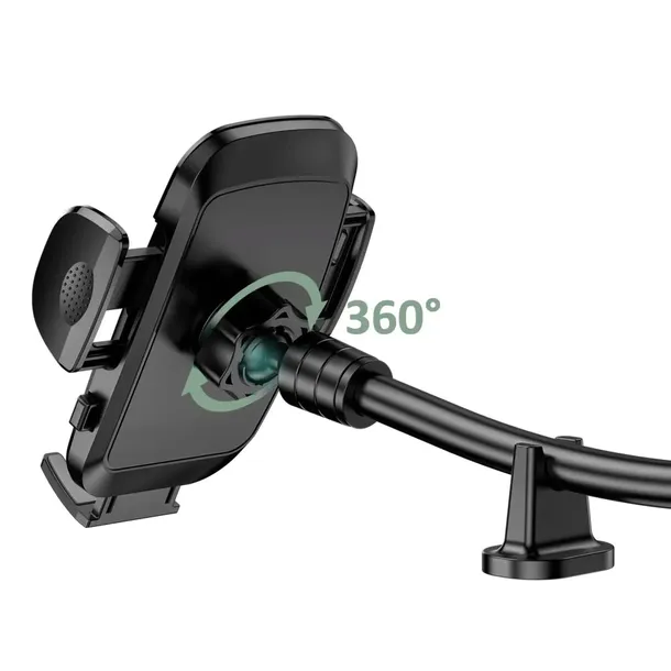 tech-protect-v3-universal-long-arm-windshield-and-dashboard-car-mount-black-waga-z-opakowaniem-0-3-kg-stan-nowy