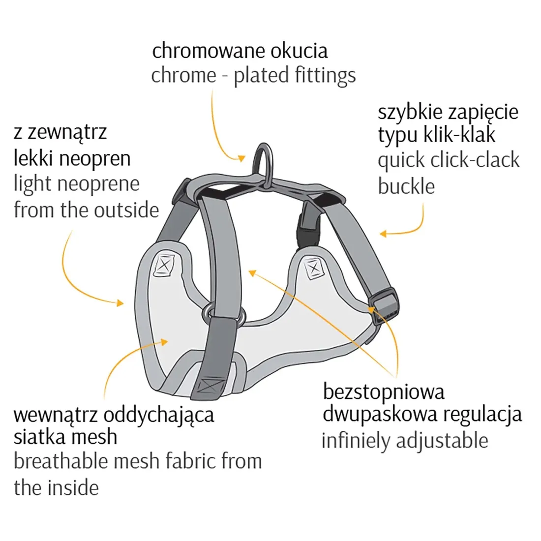 dingo-szelki-bezuciskowe-m-czerwone-stan-nowy