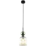 lampa-wiszaca-sophia-czarna-zielona-klosz-bezowy-1xe14-13-cm-nowoczesna-maksymalna-moc-pojedynczego-zrodla-swiatla-10-w