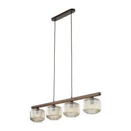 lampa-wiszaca-salvia-brazowa-4xe14-klasyczna-do-jadalni-salonu-nad-stol