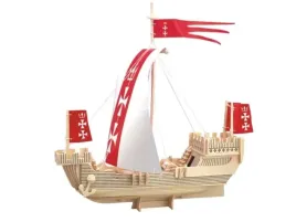 zaglowiec-koga-skladanka-drewniana-puzzle-3d-p129