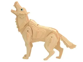 wilk-szary-skladanka-drewniana-puzzle-3d-m024