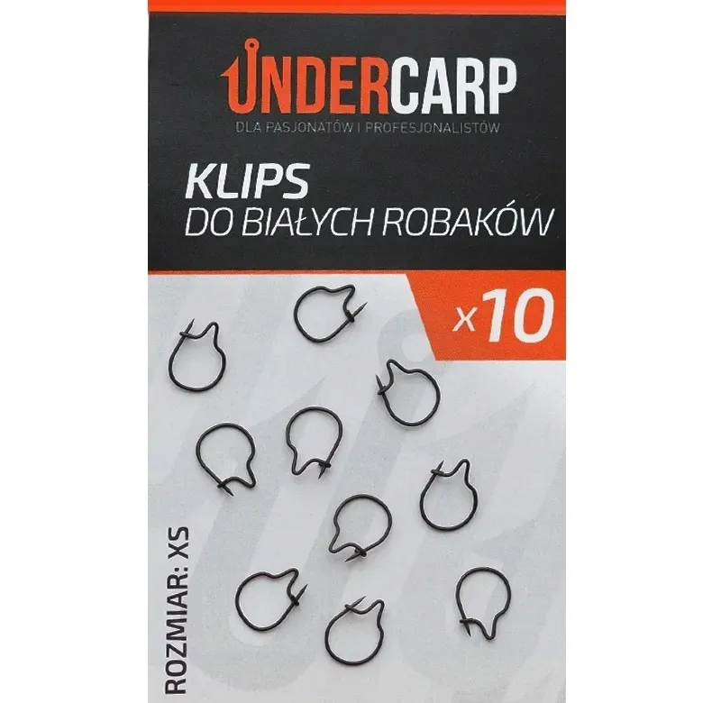 undercarp-klips-do-bialych-robakow-xs-stan-nowy
